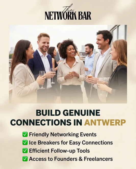 How to Break Into Antwerp’s Business Scene Without Pitching Nonstop - Antwerp Outlanders, BE1024405518