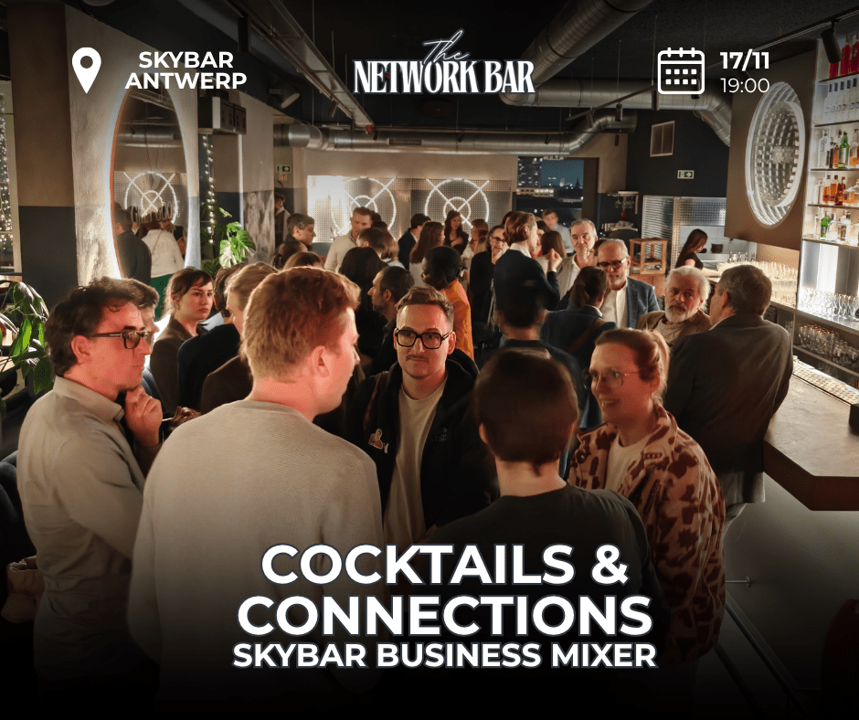 Business Networking (17 Nov 2026 at 7PM) @Skybar Antwerp - Outlanders, The Network Bar