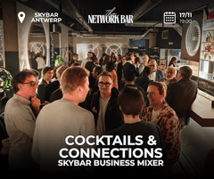 Business Networking (17 Nov 2026 at 7PM) @Skybar Antwerp - Outlanders, The Network Bar